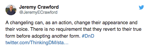 Crawford Shapechanger feature